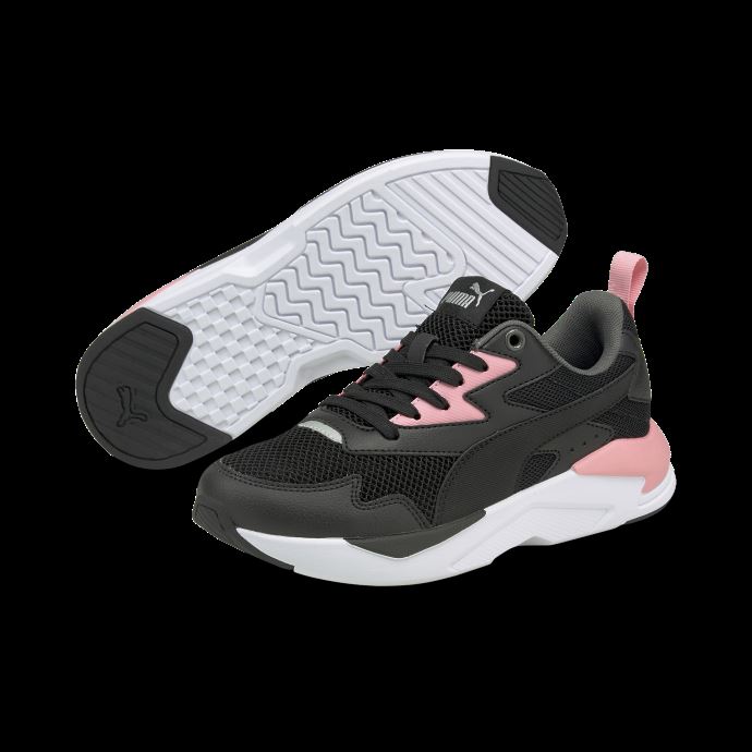 Puma Canada X-ray Lite Junior Formateurs Noir-noir-pivoine-argent-ombre