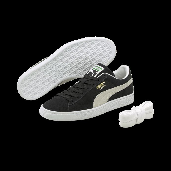 Baskets Classic Xxi En Daim Noir-blanc Puma Canada
