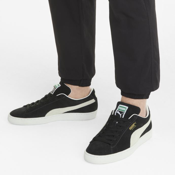Baskets Classic Xxi Daim Puma Canada Noir-blanc