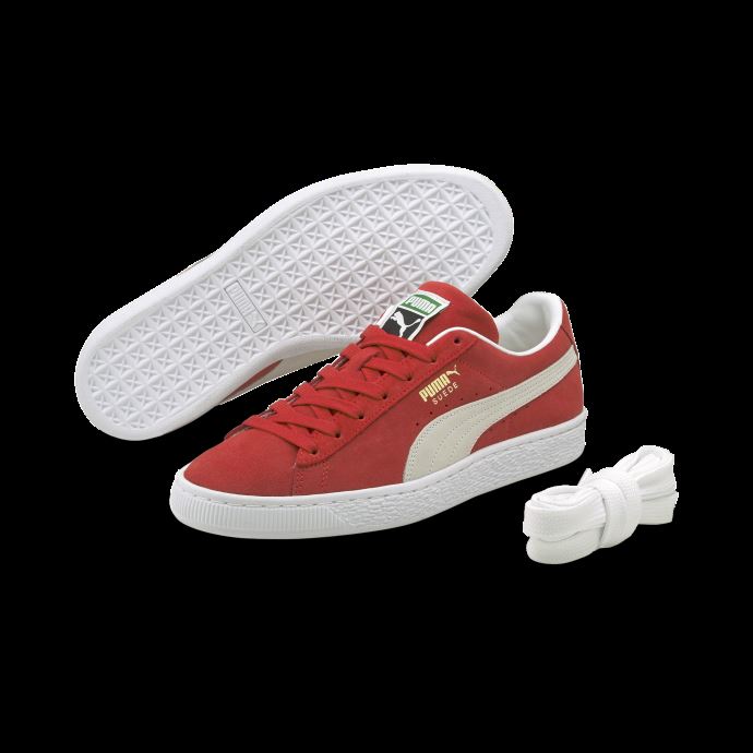 Baskets Classic Xxi Daim Puma Canada High Risk Rouge-blanc
