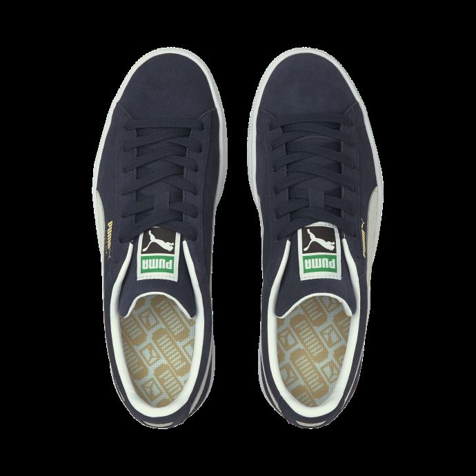 Baskets Puma Canada Classic Xxi En Daim Blanc Caban
