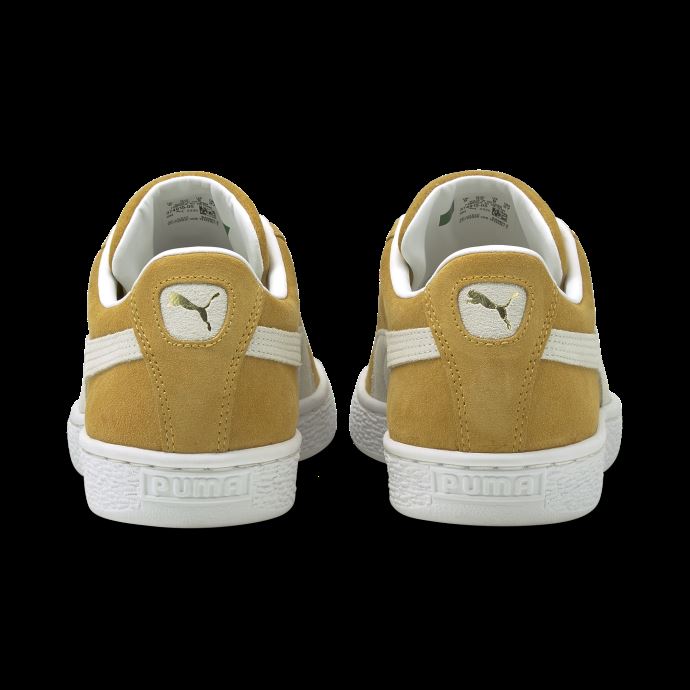 Baskets Classic Xxi En Daim Puma Canada Miel Moutarde-blanc
