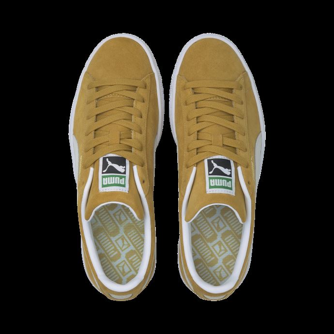 Baskets Classic Xxi En Daim Puma Canada Miel Moutarde-blanc
