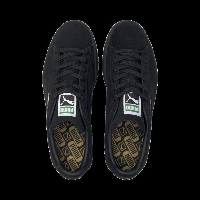 Puma Canada Baskets Classic Xxi En Daim Noir Et Noir
