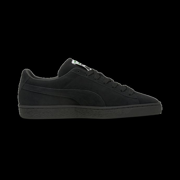 Baskets Puma Canada Classic Xxi En Daim Noir Et Noir
