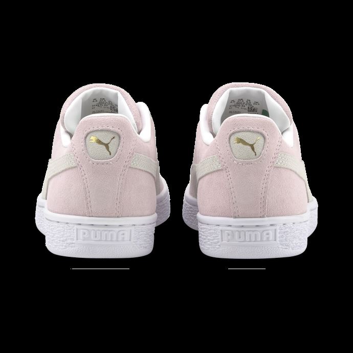 Baskets Puma Canada Lilas En Daim Blanc Neige Classic Xxi
