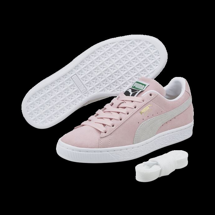 Baskets Classic Xxi En Daim Rose Craie Et Blanc Puma Canada