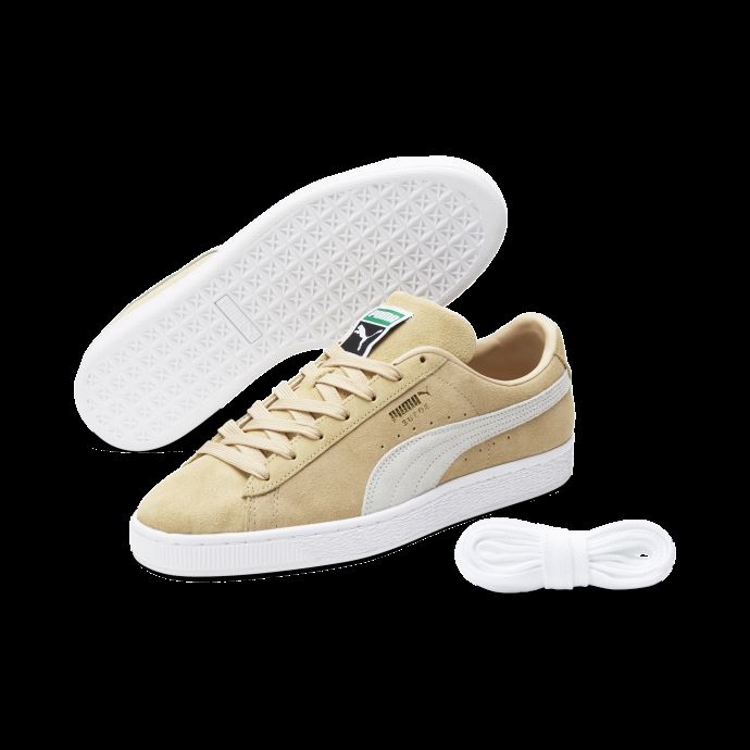Baskets Puma Canada En Daim Blanc Sable Clair Classic Xxi Pour Hommes