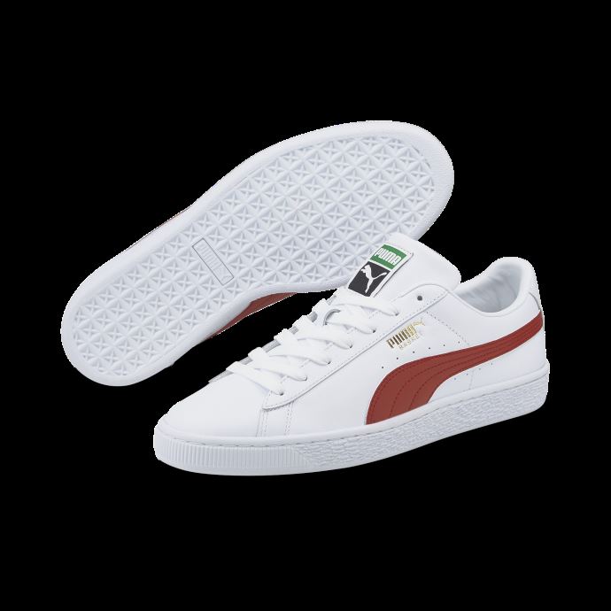 Basket Classic Xxi Sneakers Blanc-chili Oil Puma Canada
