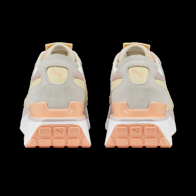 Baskets Puma Canada Cruise Rider Blanc Craie Rose Pour Femme
