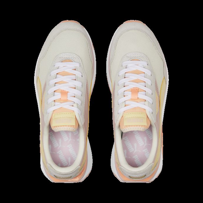 Baskets Puma Canada Cruise Rider Blanc Craie Rose Pour Femme
