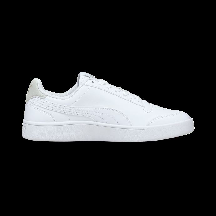 Puma Canada Shuffle Junior Baskets Blanc-blanc-gris Violet-or
