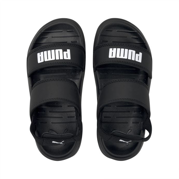 Sandales Souples Pour Enfants Noir Et Blanc Puma Canada
