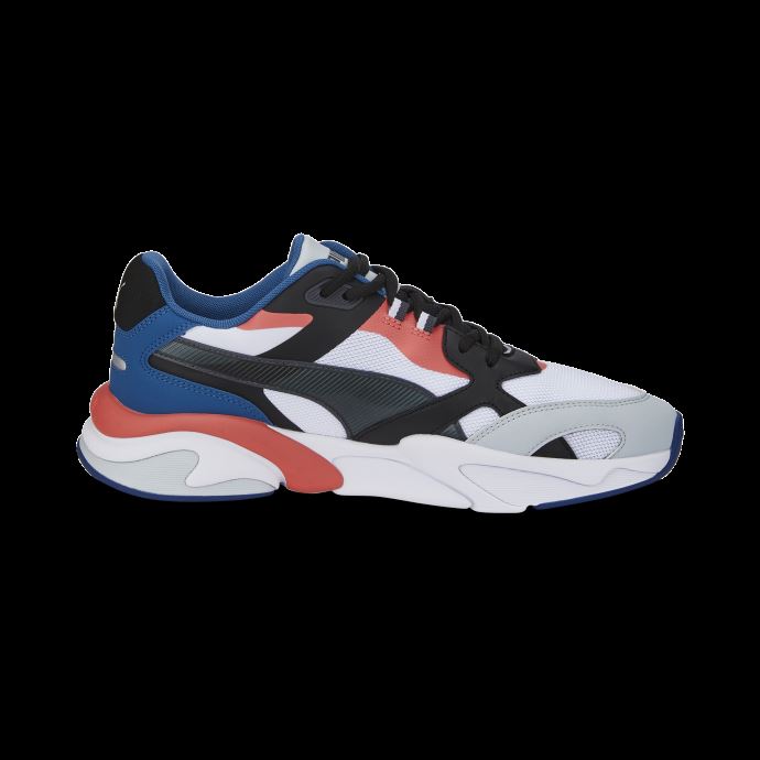 Baskets X-ray Millenium Blanc-ébène-gris-saumon-bleu Puma Canada
