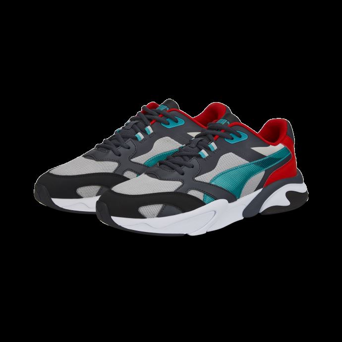Puma Canada Baskets Gris Violet-aqua-ebony-silver X-ray Millenium
