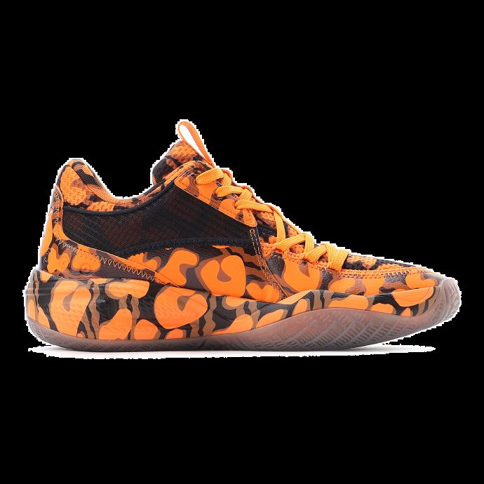 Puma Canada High Court Court Rider Maverick Chaussures De Basketball Pour Femmes Vibrant Orange-noir
