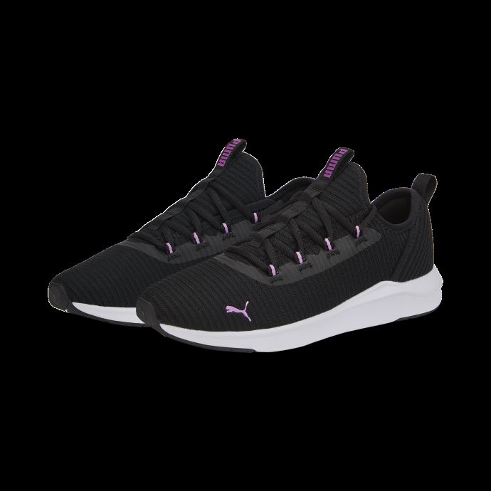 Chaussures De Running Softride Finesse Sport Femme Puma Canada Black-electric Orchid
