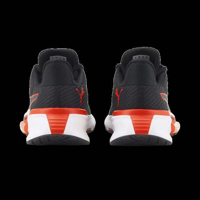 Puma Canada Pwrframe Chaussures D'entraînement Pour Hommes Black-cherry Tomato

