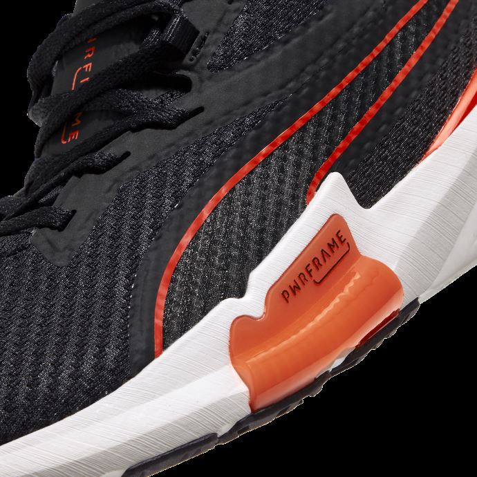 Puma Canada Pwrframe Chaussures D'entraînement Pour Hommes Black-cherry Tomato
