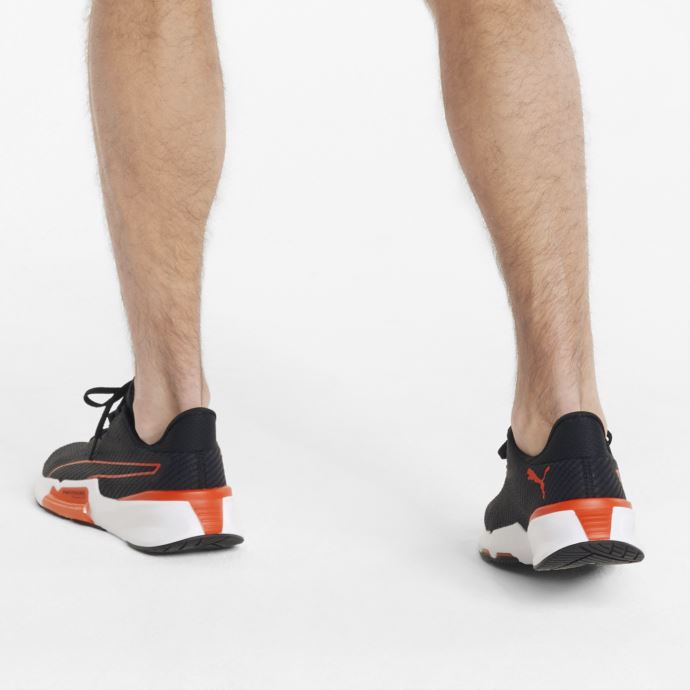 Pwrframe Chaussures D'entraînement Pour Hommes Puma Canada Black-cherry Tomato