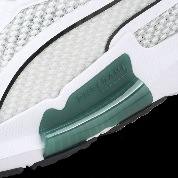 Puma Canada Pwrframe Chaussures D'entraînement Pour Hommes Blanc-varsity Vert
