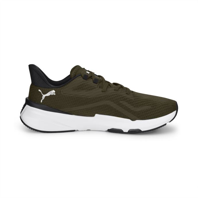 Puma Canada Pwrframe Chaussures D'entraînement Pour Hommes Olive-noir Profond
