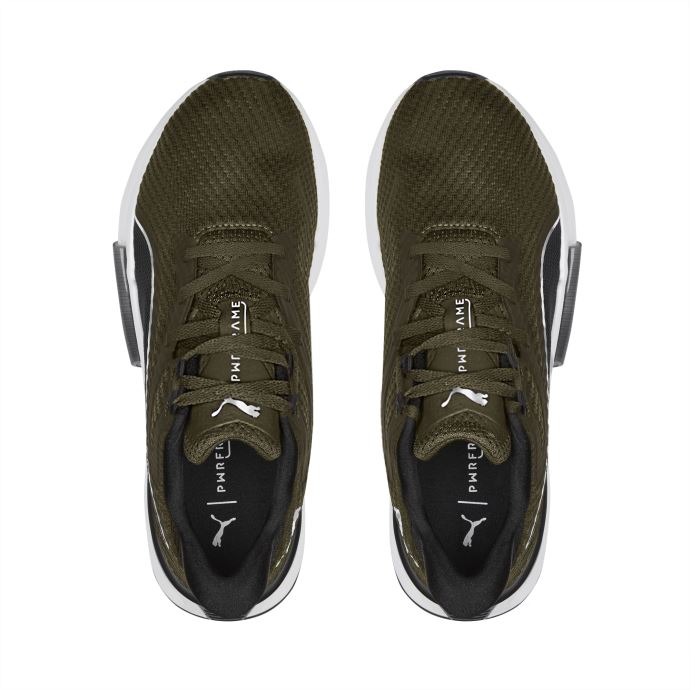 Puma Canada Pwrframe Chaussures D'entraînement Pour Hommes Olive-noir Profond

