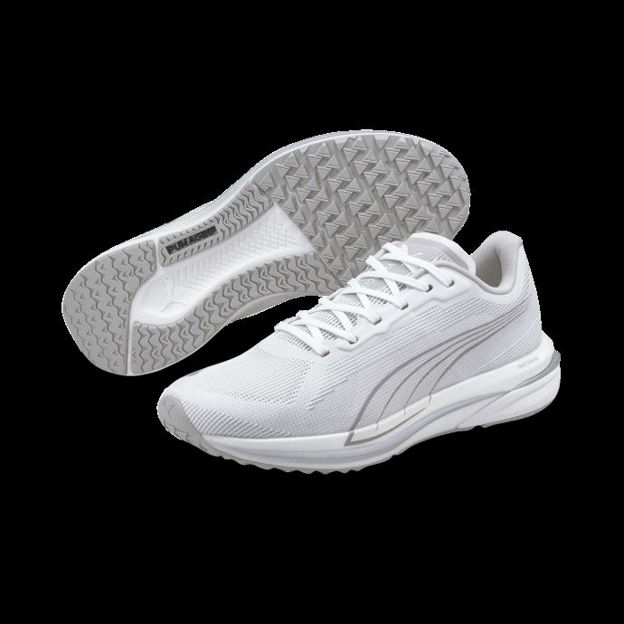 Puma Canada Speed Nitro Cooladapt Chaussures De Course Pour Femmes Blanc-argent