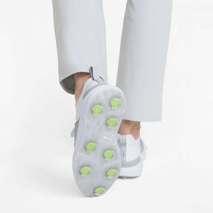 Chaussures De Golf Puma Canada Ignite Articulate à Taille Haute Pour Homme Blanc Argent