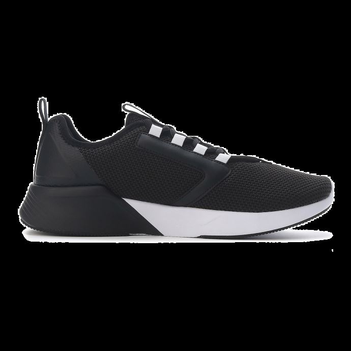 Puma Canada Représailles Langue Chaussures De Course Pour Hommes Noir-blanc
