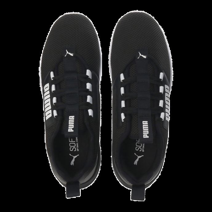 Puma Canada Représailles Langue Chaussures De Course Pour Hommes Noir-blanc
