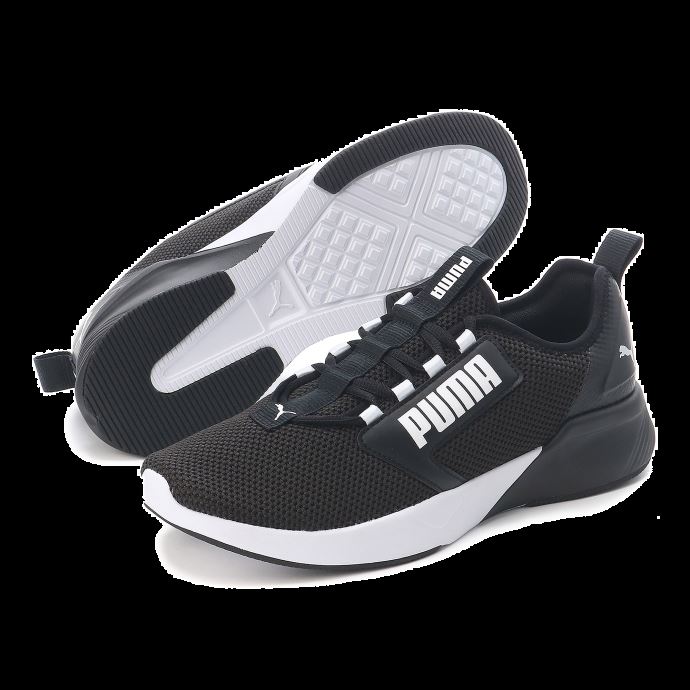 Chaussures De Course à Languette Noire Et Blanche Pour Hommes Puma Canada