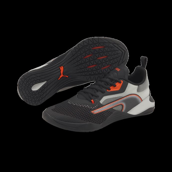 Chaussures D'entraînement Puma Canada Black-harbor Mist-cherry Tomato Fuse 2.0 Pour Homme