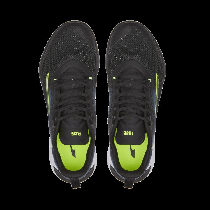 Puma Canada Fuse 2.0 Chaussures D'entraînement Pour Hommes Black-night Sky-lime Squeeze
