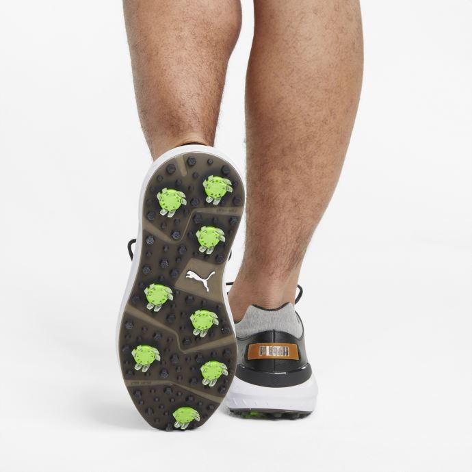 Chaussures De Golf Ignite Articulate En Cuir Pour Hommes Puma Canada Noir-argent