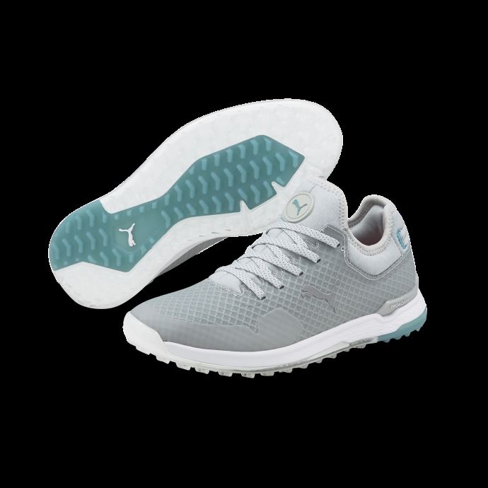 Chaussures De Golf Puma Canada Proadapt Alphacat Pour Femmes Taille Haute En Porcelaine Argentée
