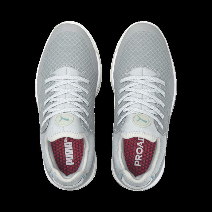 Chaussures De Golf Puma Canada Proadapt Alphacat Pour Femmes Taille Haute En Porcelaine Argentée
