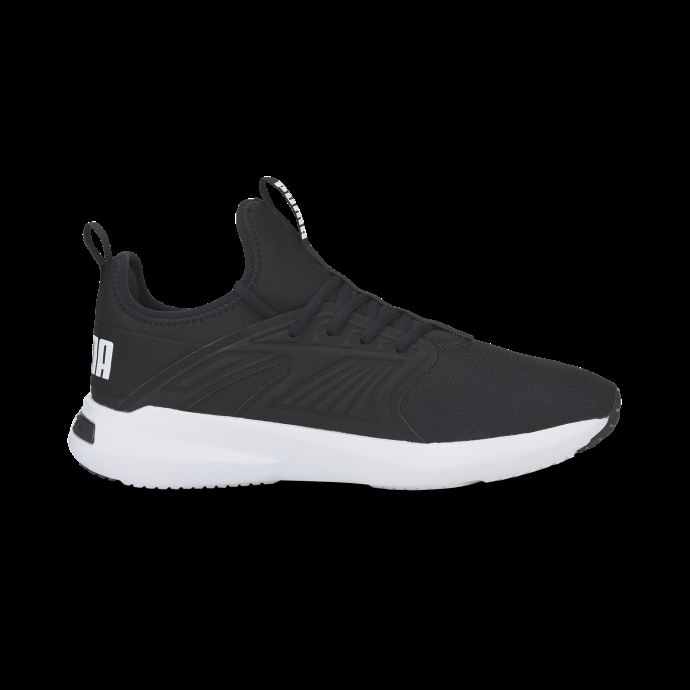 Puma Canada Softride Fly Chaussures De Course Pour Hommes Noir Et Blanc
