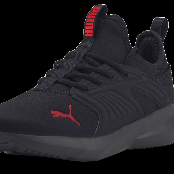 Chaussures De Course Softride Fly Pour Hommes Noir-rouge à Haut Risque Puma Canada
