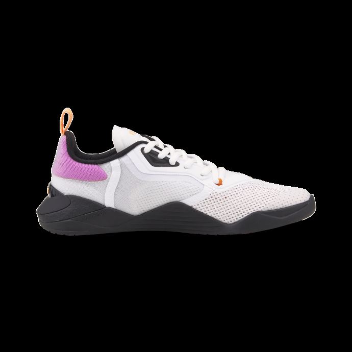 Puma Canada Chaussures D'entraînement Femme Blanc-noir-orchidée-néon Citrus Fuse 2.0
