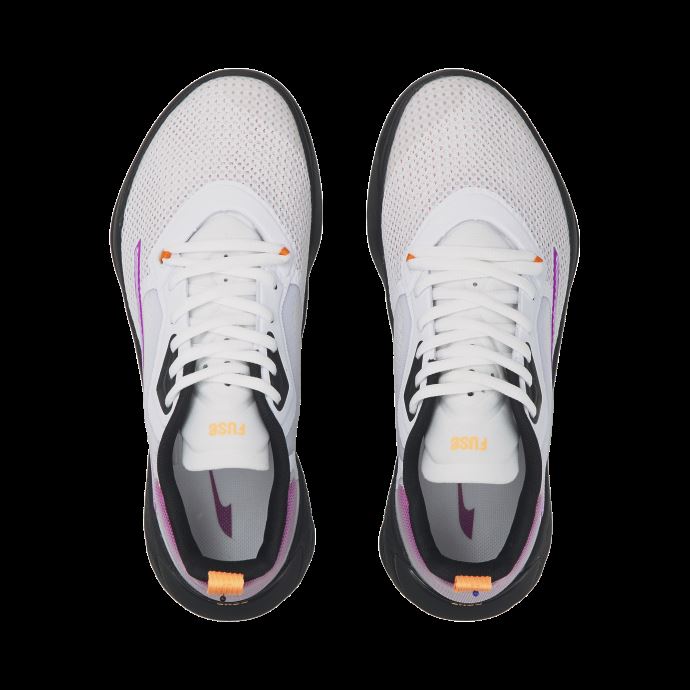 Puma Canada Chaussures D'entraînement Femme Blanc-noir-orchidée-néon Citrus Fuse 2.0
