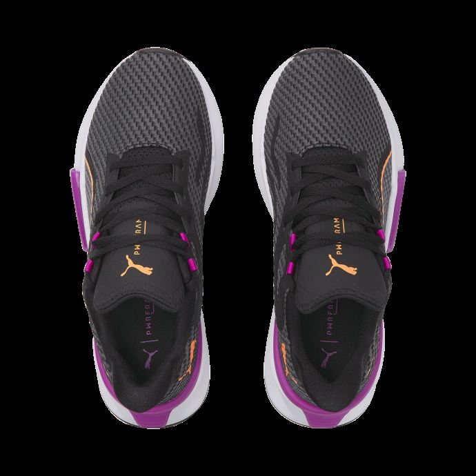 Pwrframe Tr Chaussures D'entraînement Pour Femmes Puma Canada Black-deep Orchid-neon Citrus
