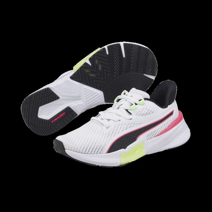 Puma Canada Blanc-fizzy Apple Pwrframe Tr Femmes Chaussures D'entraînement

