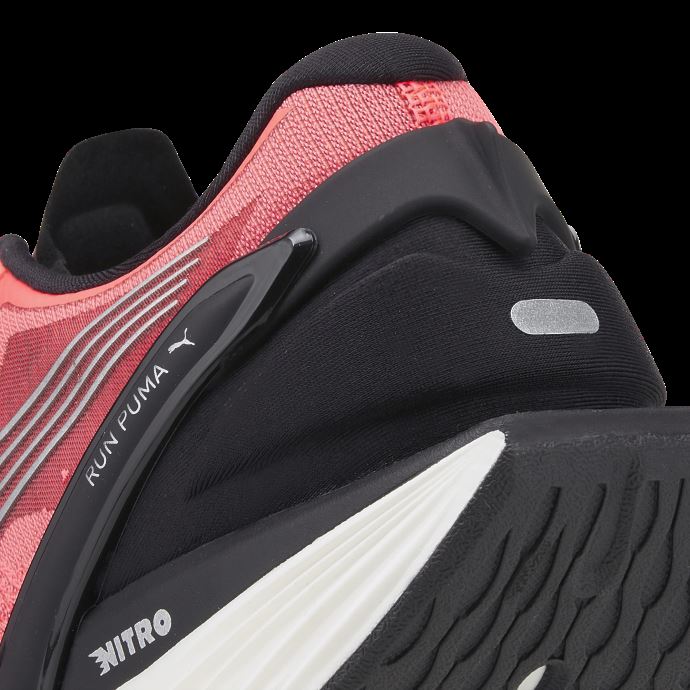 Puma Canada Run Xx Nitro Wns Chaussures De Course Pour Femme Sunset Glow-noir-argent
