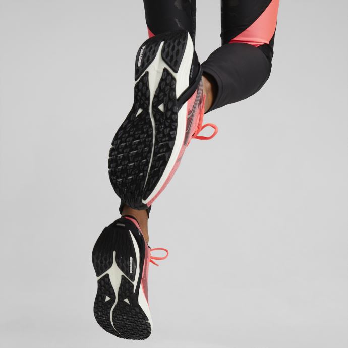 Run Xx Nitro Wns Chaussures De Course Pour Femme Puma Canada Sunset Glow-noir-argent