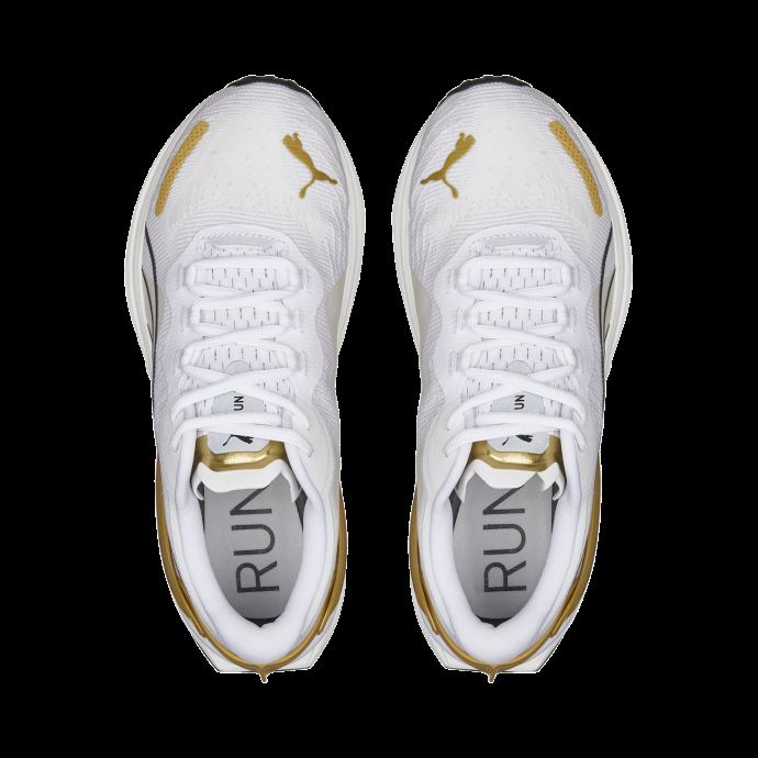 Puma Canada Blanc-équipe Or-noir Run Xx Nitro Wns Chaussures De Course Pour Femmes
