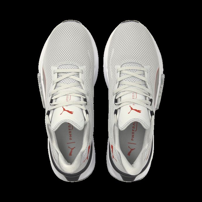 Chaussures D'entraînement Pwrframe Outdoor Camo Pour Hommes Harbour Mist-cherry Tomato-black Puma Canada
