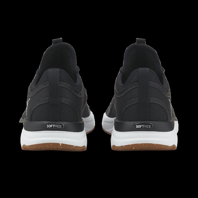 Chaussures De Course Puma Canada Softride Sophia Better Noir-argent Métallisé Pour Femmes
