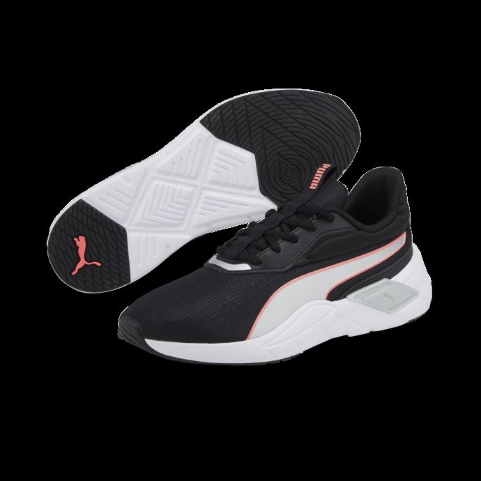 Chaussures D'entraînement Pour Femmes Lex Puma Canada Noir-argent Métallisé