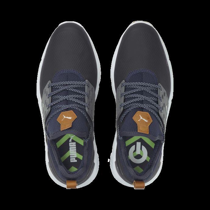 Chaussures De Golf Puma Canada Ignite Articulate Larges Pour Hommes Peacoat-silver-quiet Shade
